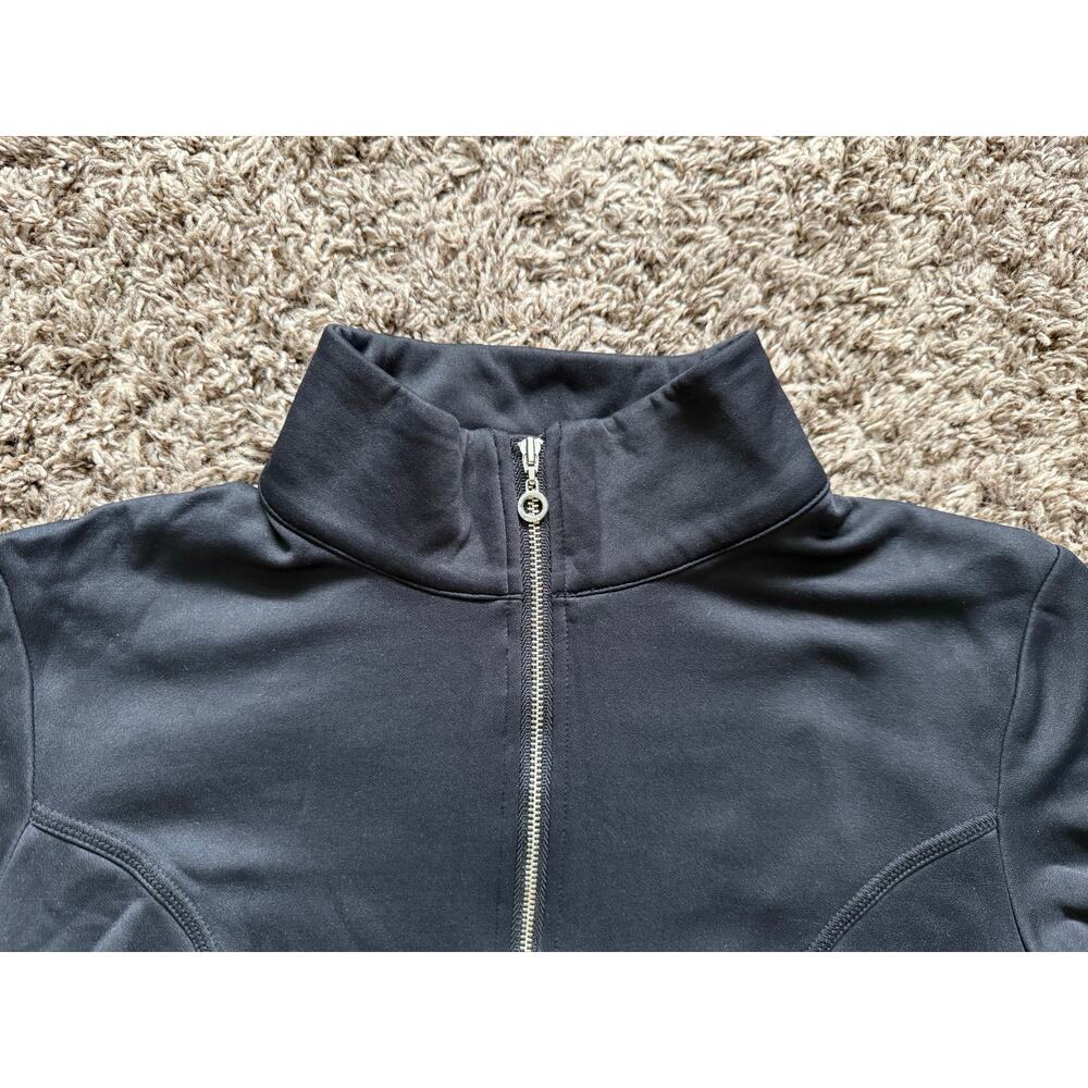 Nils Robin Base Layer Top Size Small Black Fleece… - image 4